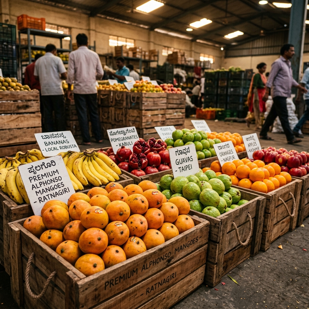 Fresh seasonal fruits